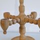 Chandelier vintage scandinave en bois