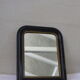 Napoleon III style mirror, wood and plaster wood back 31 x 41 cm.