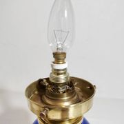 Lampe de table en verre. Espagne, années 1940.