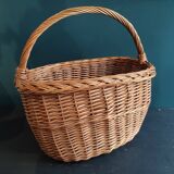 Vintage French oval basket