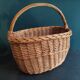Vintage French oval basket
