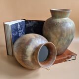 Denbac - Two vases - France - 1920-1949 - Art Deco style ceramics