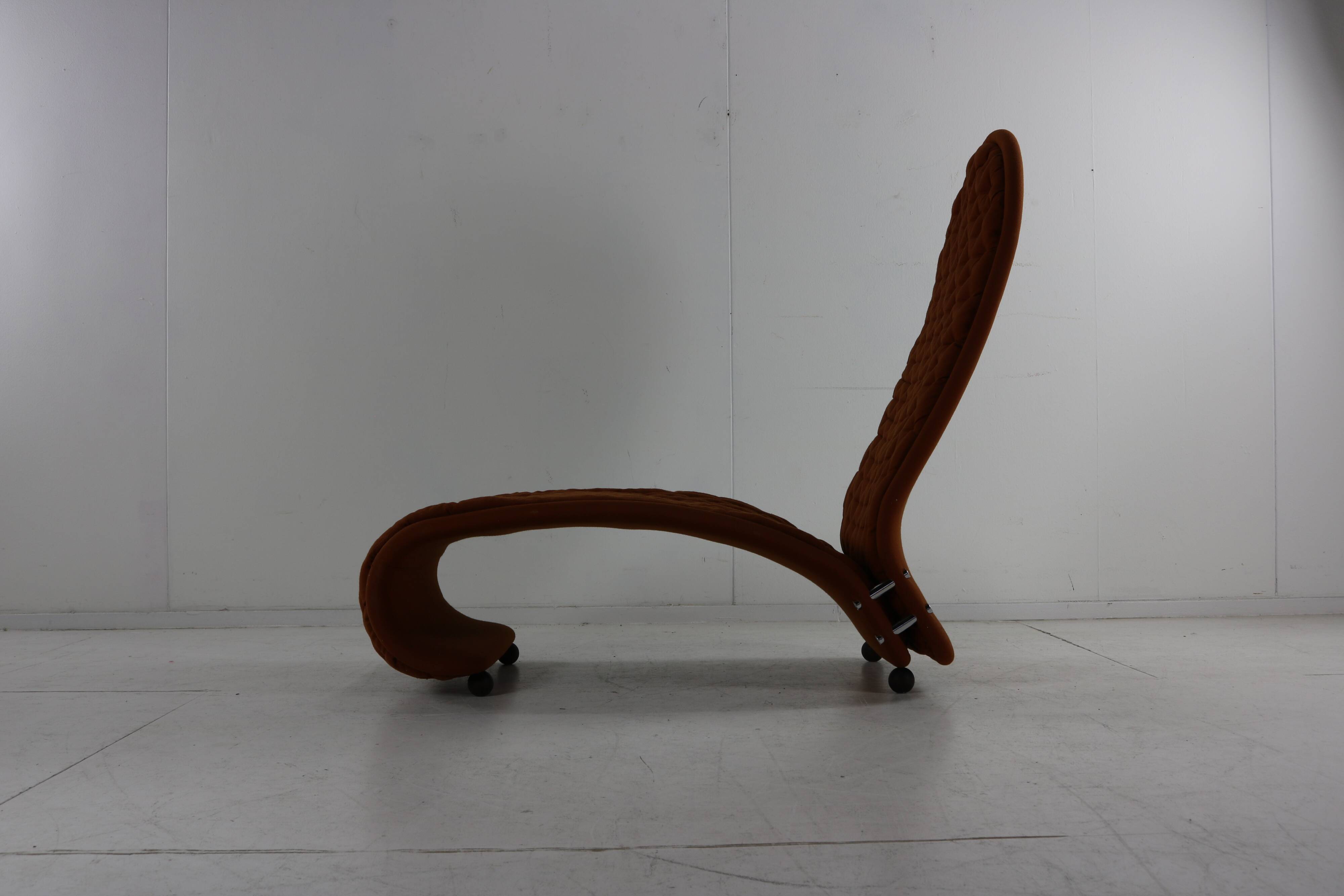 Very special lounge chair by Verner Panton for Fritz Hansen