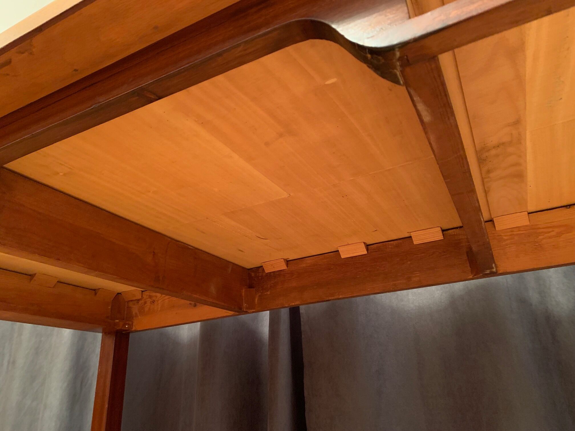 Frits Henningsen style desk from Denmark in the 1950s.