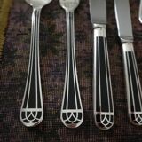 Christofle cutlery model talisman in chinese lacquer