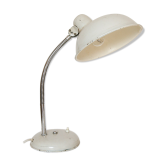 Vintage Industrial Gooseneck Table Lamp, 1940s