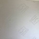 Fauteuil Pavo en cuir crème avec cadre en chrome de FSM, années 2000.