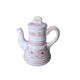 HB HENRIOT QUIMPER pink flower coffee maker