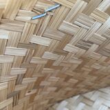 Woven rattan trunk