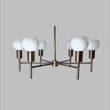 Mid century modern chandelier 6 cups