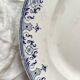 Oval ironstone dish "La Vallière" Creil and Montereau