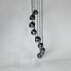 Mid Century Chrome Cascade Chandelier, 1960s