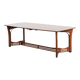 Art Nouveau design dining table for 4 to 6 people