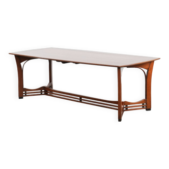 Art Nouveau design dining table for 4 to 6 people
