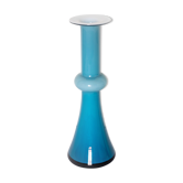 Vase Holmegaard Carnaby bleu