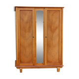 Wardrobe, mirror, vintage, 50s