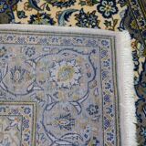 Vintage persian hand-woven keshan carpet ,240x141