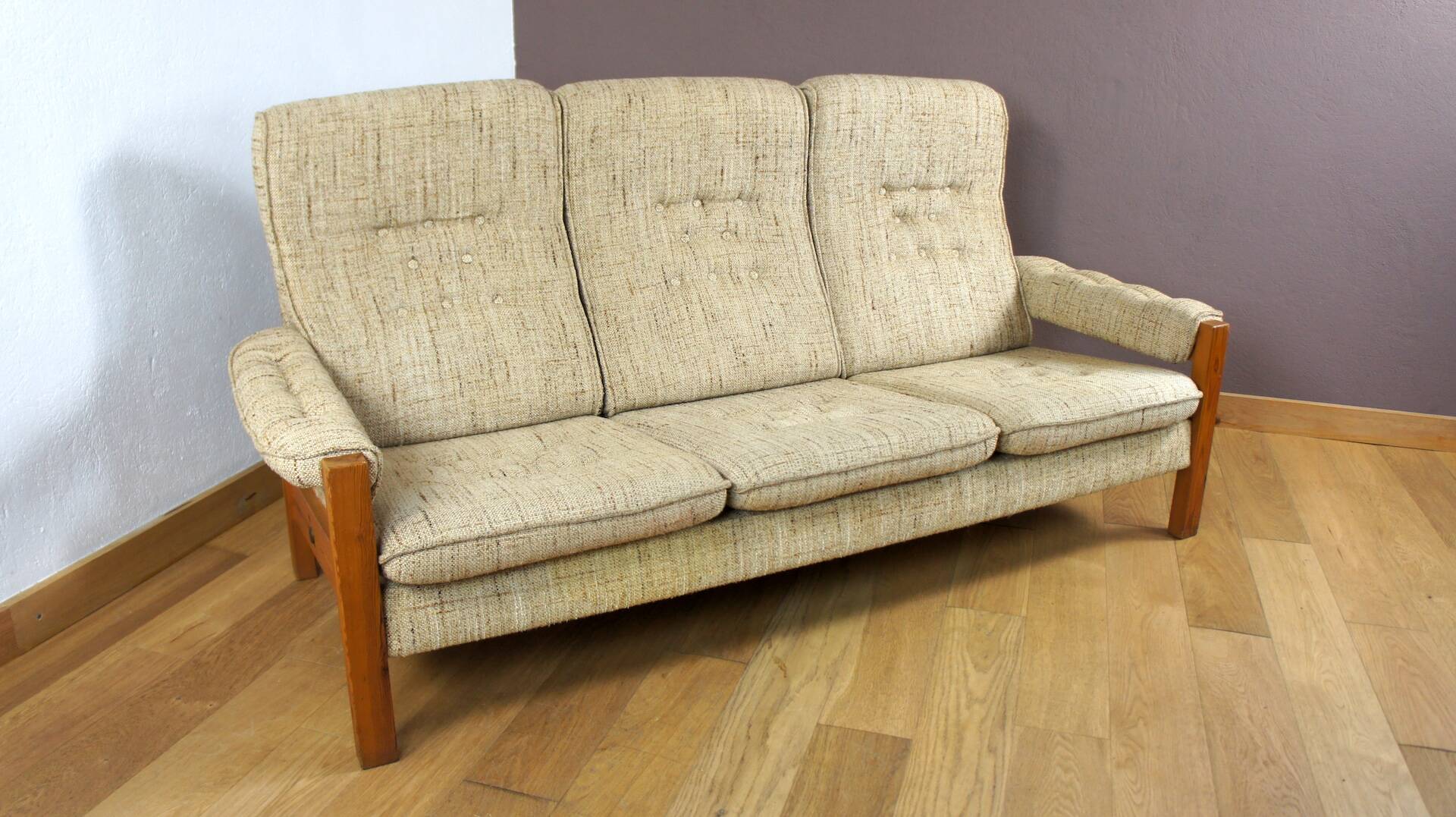 Vintage Scandinavian Sofa 1980