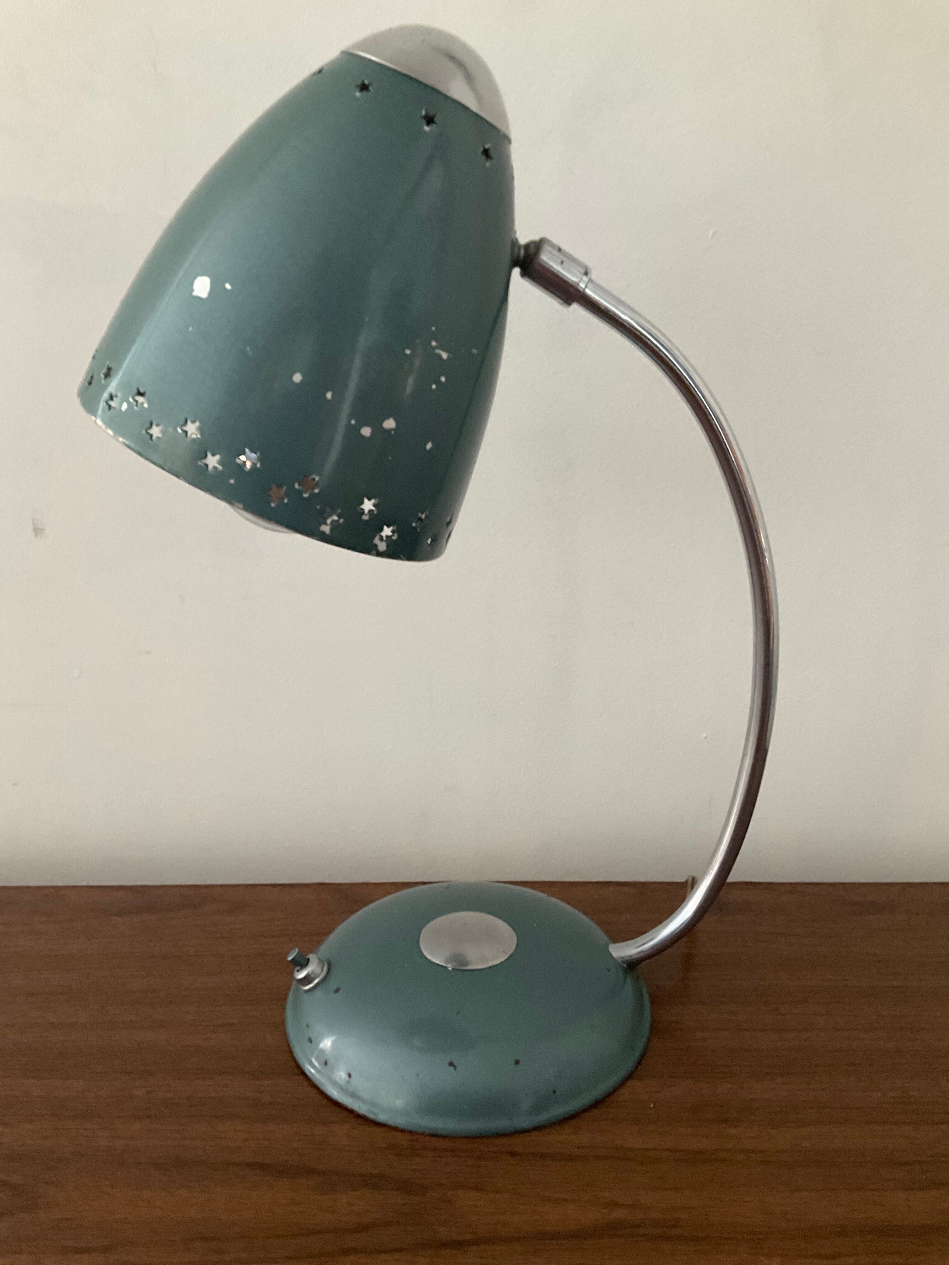 Lampe industrielle des années 50-60