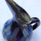 Enamelled ceramic pitcher - artist to identify