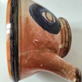 Red earthenware teapot