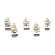 Mid-Century Danish Albertslund Mini Ceiling Lamps by Jens Møller Jensen for Louis Poulsen, Set of 5