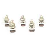 Lampes de plafond mini Albertslund danoises du milieu du siècle par Jens Møller Jensen pour Louis Poulsen, ensemble de 5.