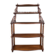 Large Carved Mahogany Shelf, 19th Century