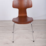 4 chaises modèle 3103 par Arne Jacobsen pour Fritz Hansen, années 1970