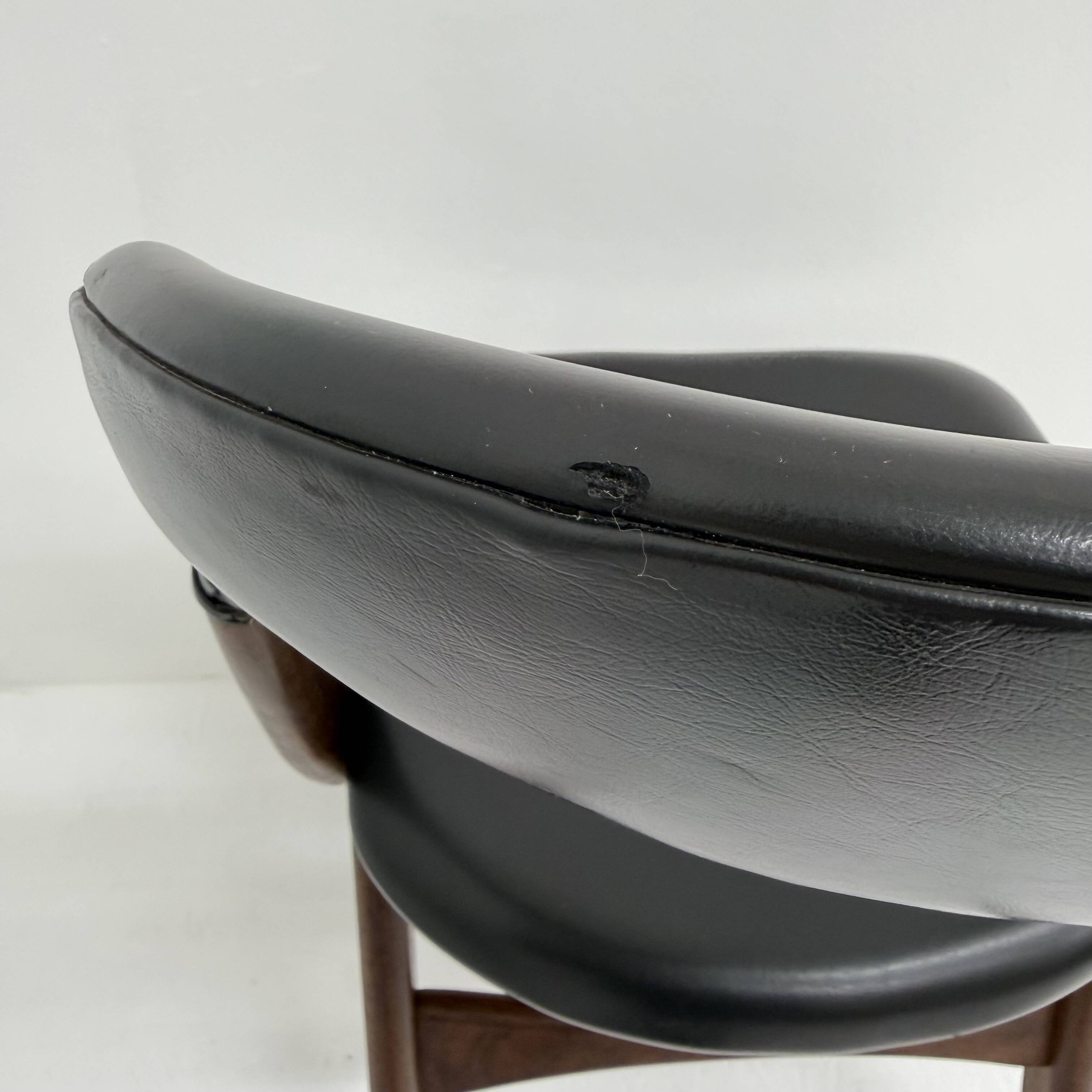 Vintage dining chair by Louis van Teeffelen , 1960's
