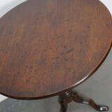 18th century Georgian wine table with reclining mahogany tray
