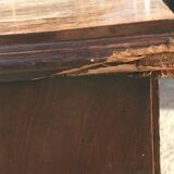 Old parisian buffet in fir