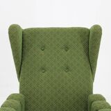 1970s Large Rare Brutalist Rocking Chair, Czechoslovakia