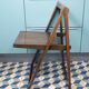 Vintage Italian folding chair