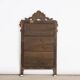 Antique flowered mirror from the 19th century.