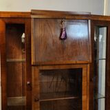 Art deco showcase bar furniture in rosewood veneer. 1930s.