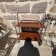 Vintage serving trolley