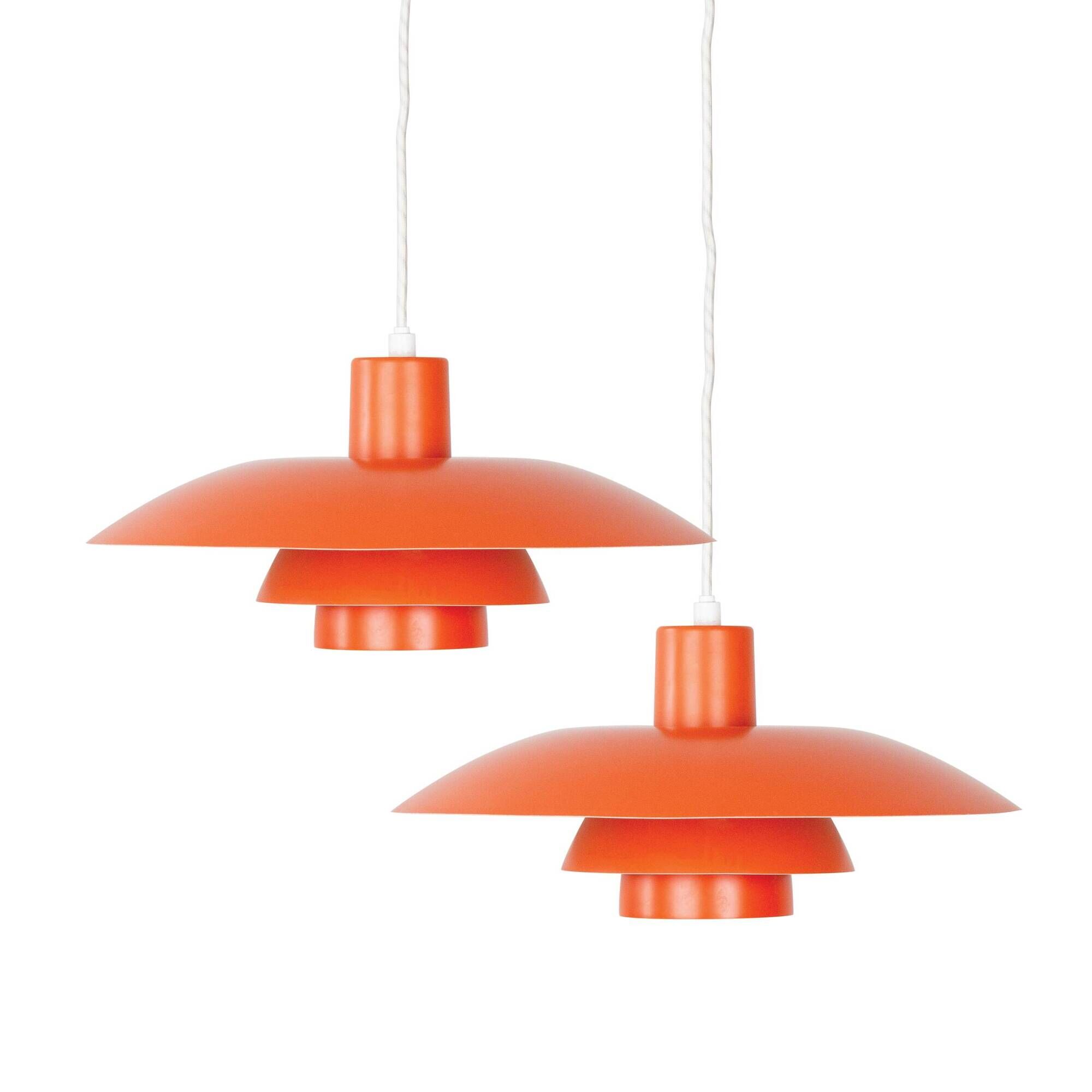 Paire de 2 lampes vintage PH 4/3 de Poul Henningsen, Louis Poulsen, 1966