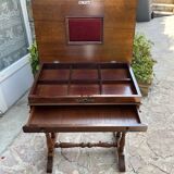 Antique dressing table in inlaid wood