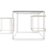 Pull out tables design Max Sauze, édited by Iscocèle