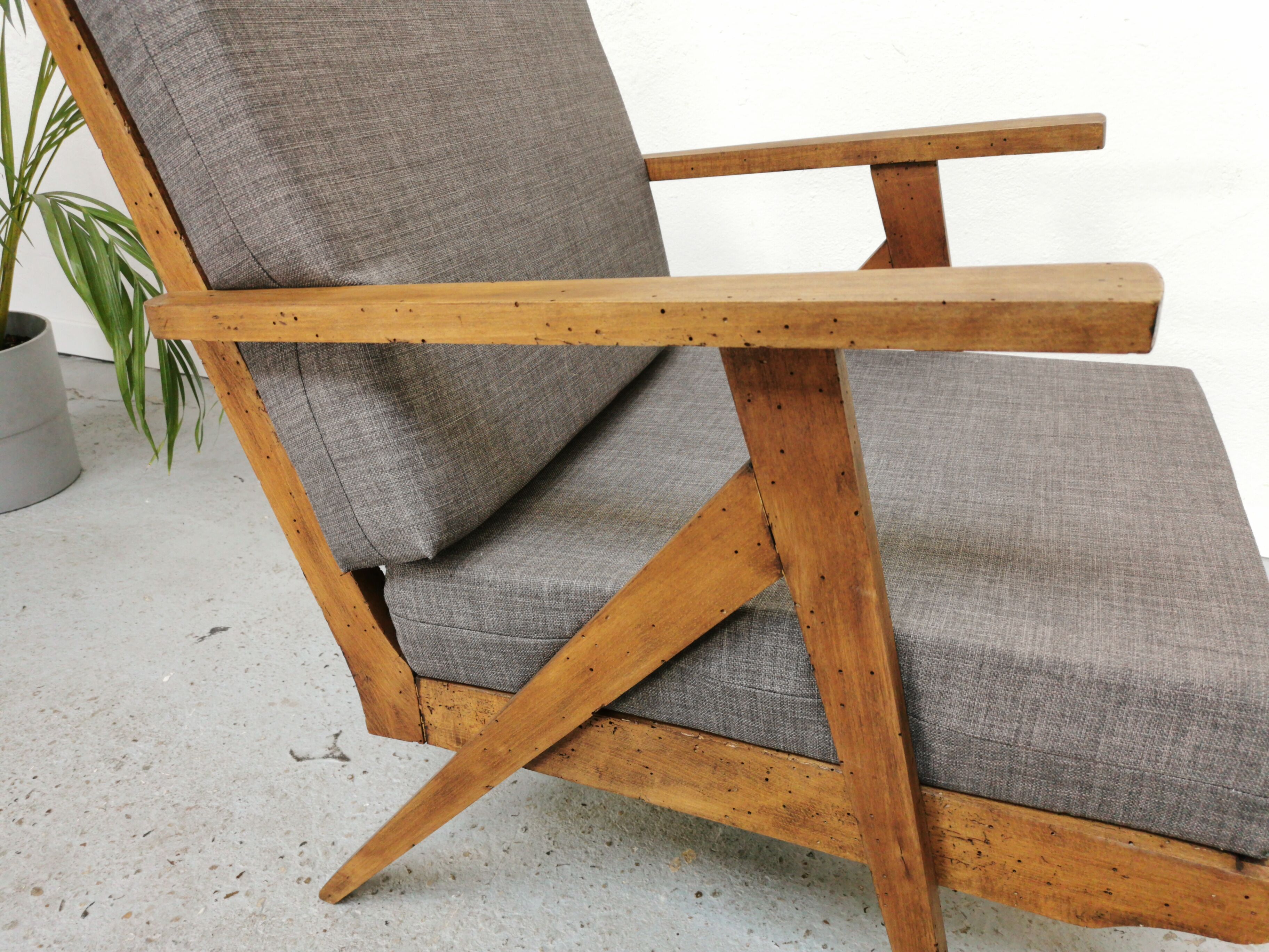 Modernist vintage armchair 1950