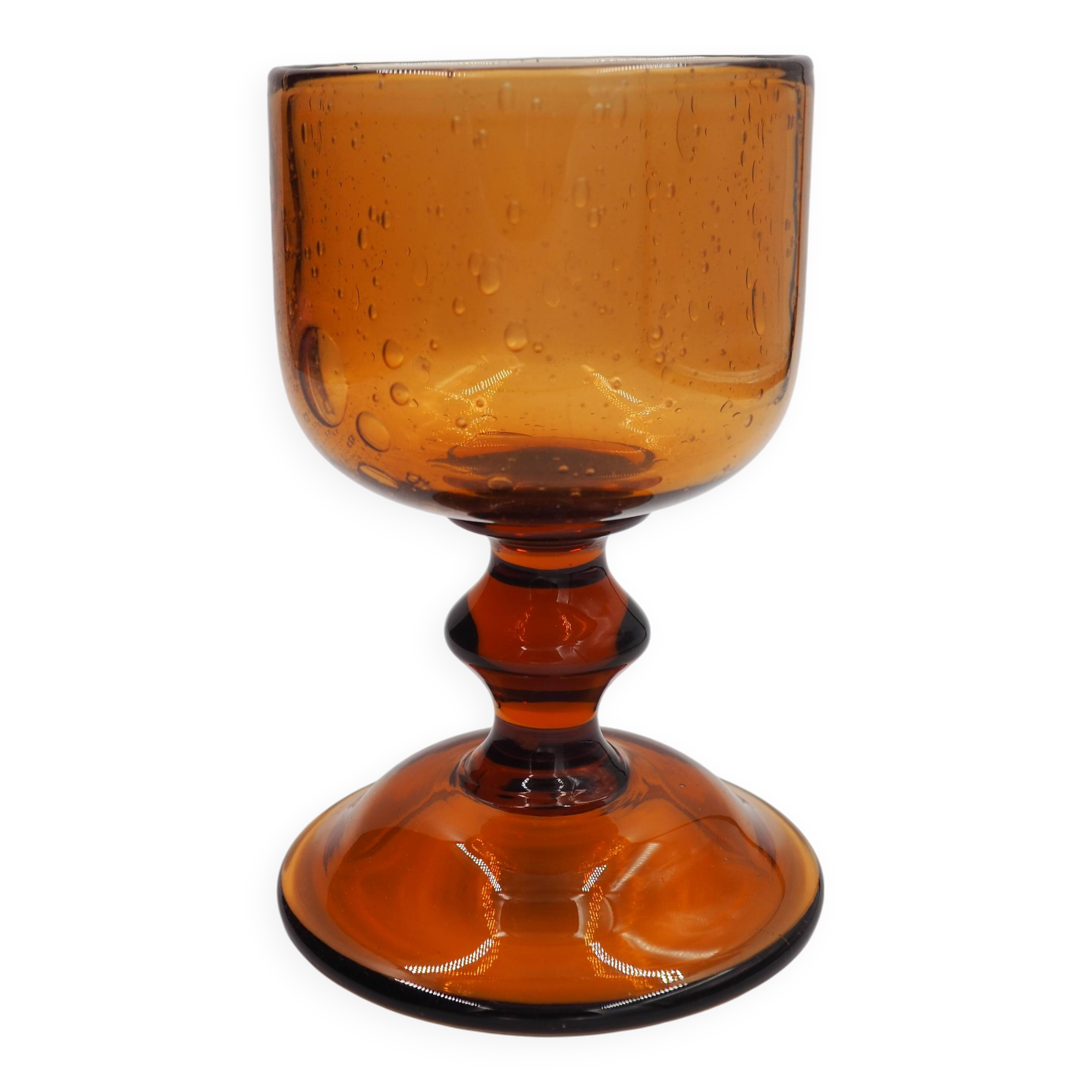 Verre à vin ambré Biot