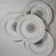 4 Vierzon Porcelain Dessert Plates