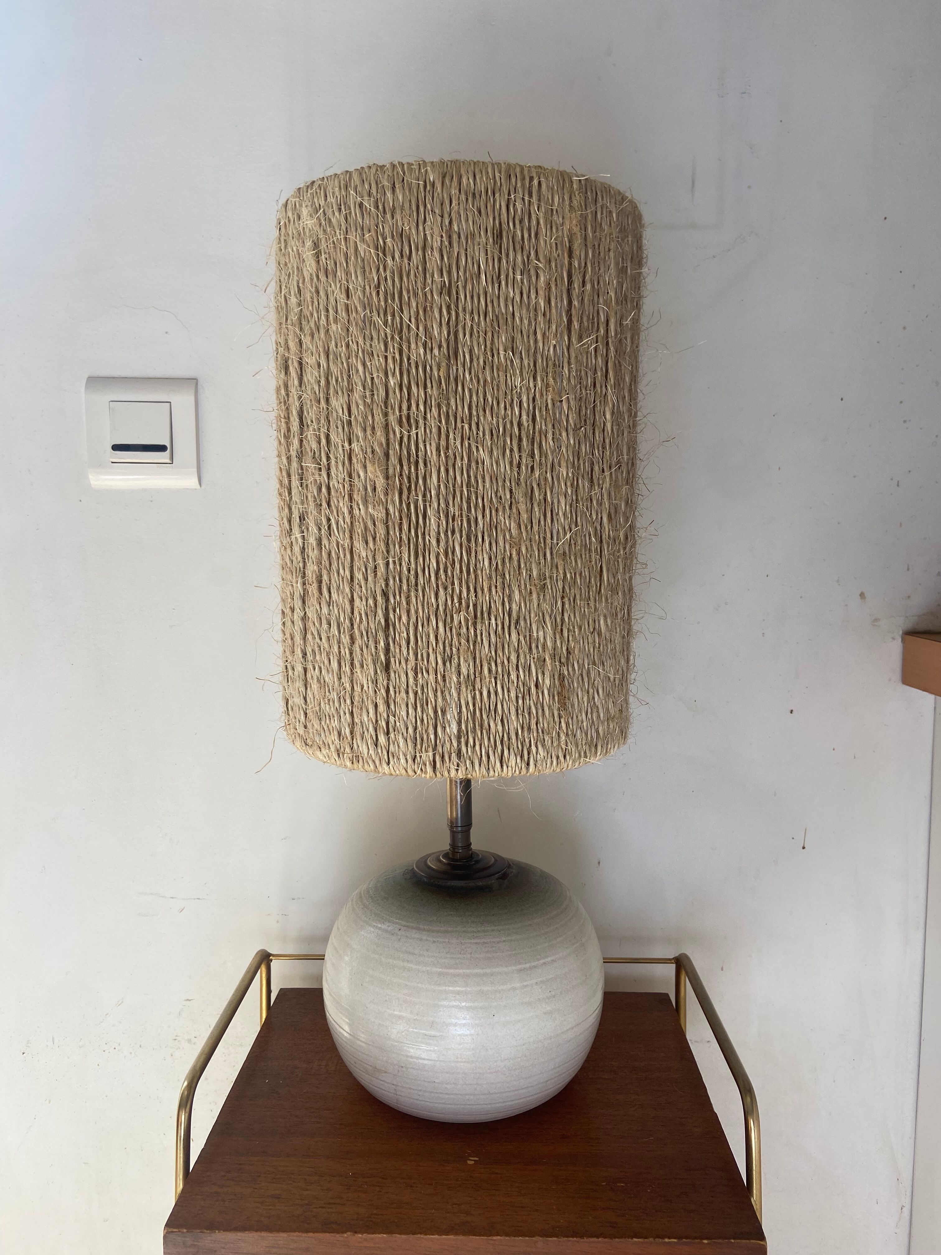 Vintage ceramic lamp