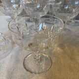 14 glasses of Stuart Crystal Carlingford champagne