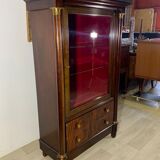 Showcase style empire mahogany