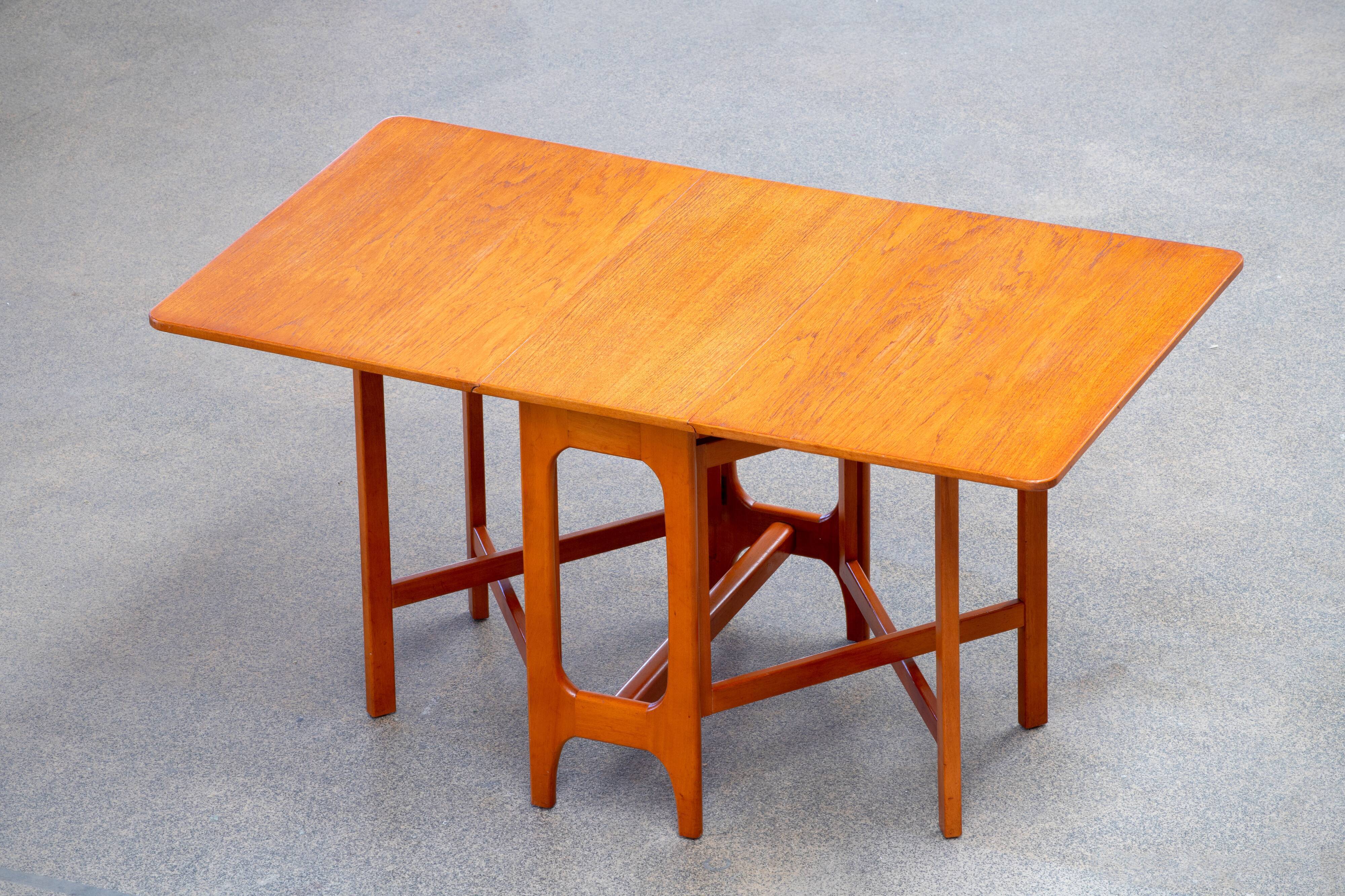 Scandinavian folding table 1960