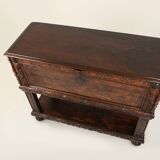 16th Century Italian Renaissance Cabinet in walnut with rich carvings