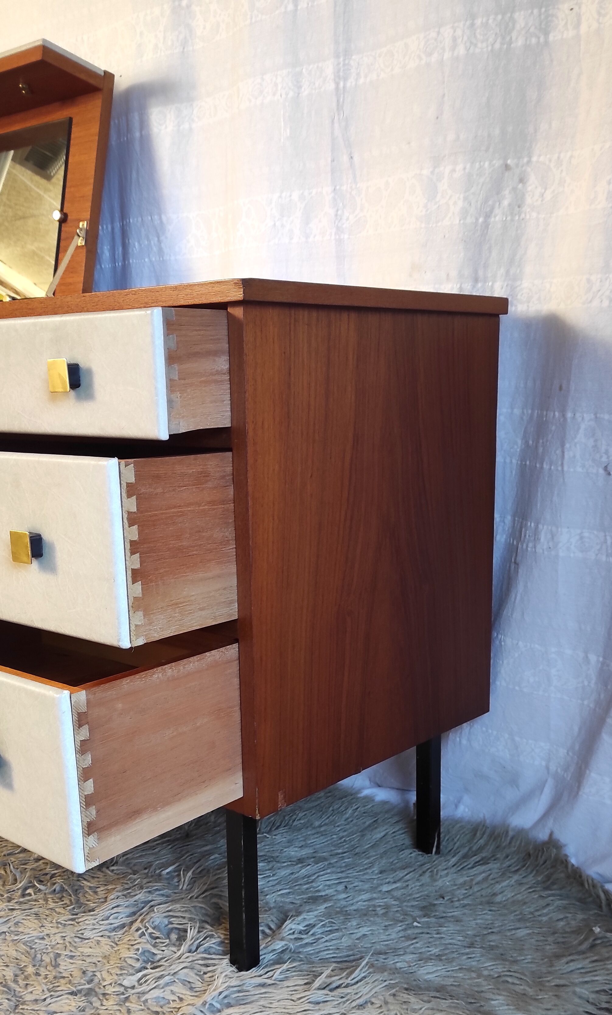 Modernist dressing table, 60s