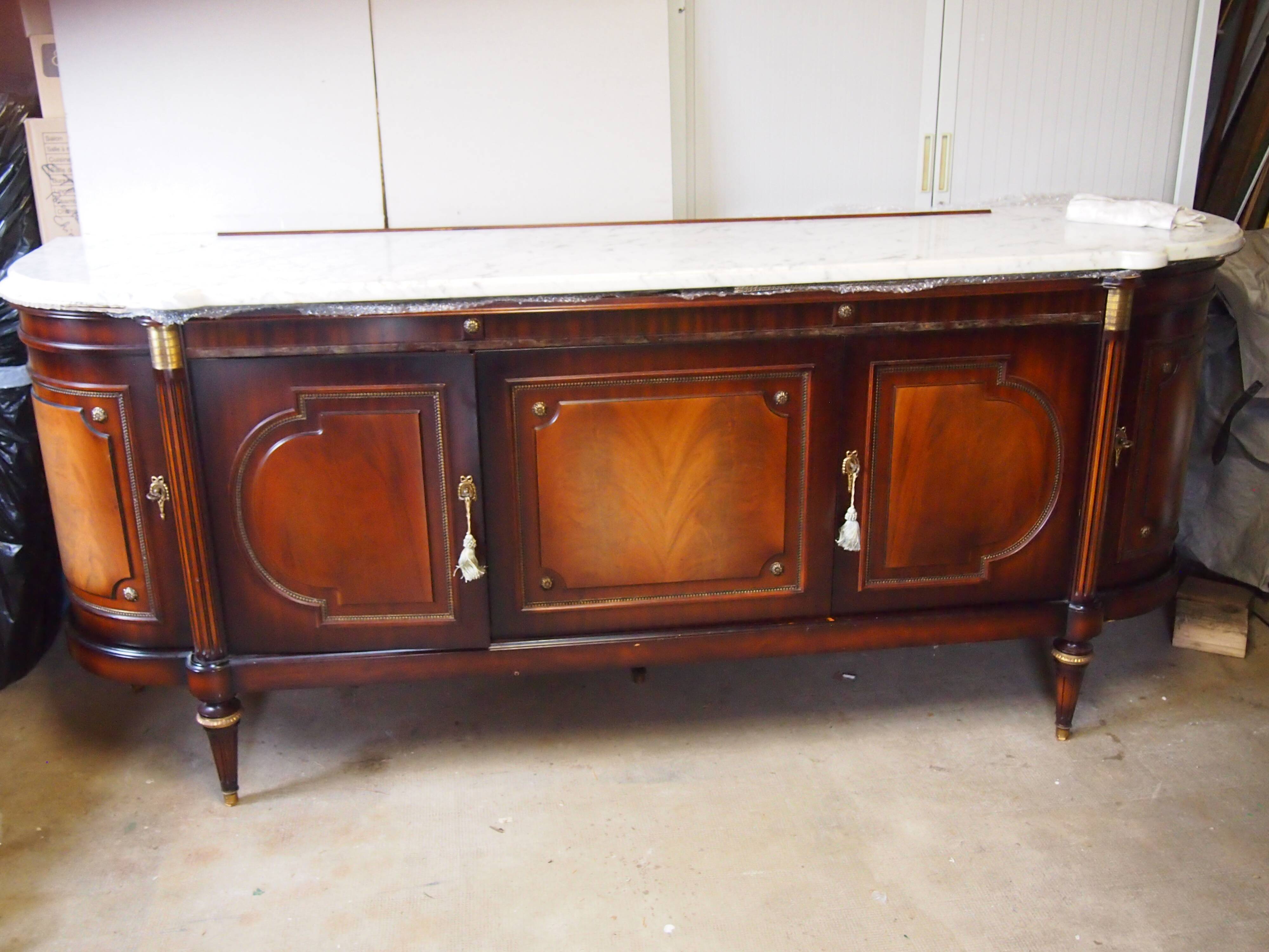 Louis 16 style sideboard signed Ehalt